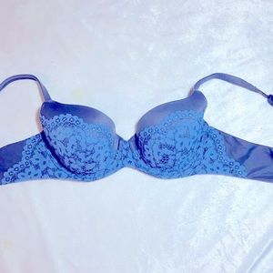 Blue Victoria Secret Bra Sized 38B
